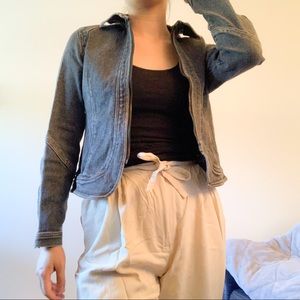 Jean Jacket w/ Zipper